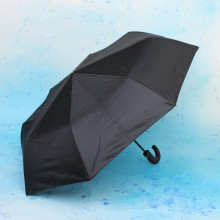 Зонт мужской автомат "Ultramarine - Эстет", цвет черный, ручка крючок, d98см