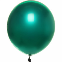 Воздушные шары "Фантазия" 25шт 12"/30см изумрудный