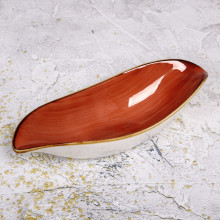 Салатник керамический "Corsica orange" 31*11,2*7см