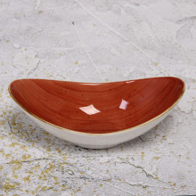 Салатник керамический "Corsica orange" 24,8*13,1*8,5см