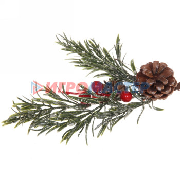 Композиция новогодняя хвойное украшение "Лесной сюрприз" , 55 см