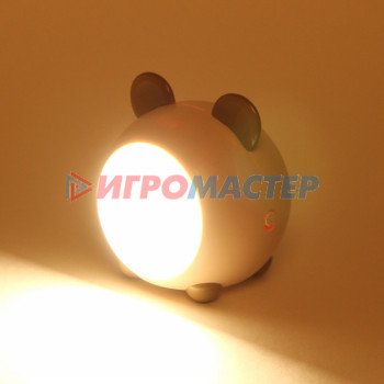 Светильник "Marmalade-Cute bear" LED цвет бежевый USB