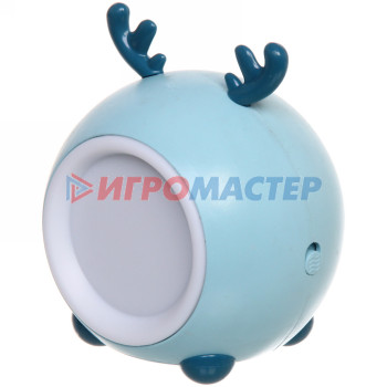 Светильник "Marmalade-Cute deer" LED цвет голубой USB