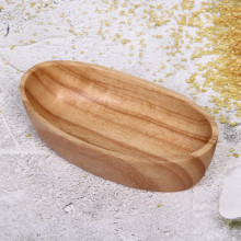 Блюдо деревянное для подачи и сервировки "SHEF" 17*10*4,5см