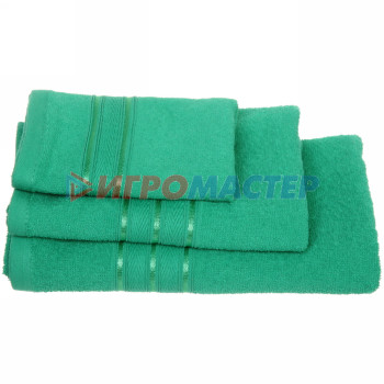 Полотенце махровое 70*120см "Comfort" цвет зеленый 10440 плотность 300гр/м2