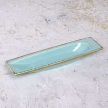 Тарелка керамическая "Tiffany Blue" сервировочная 31*9*3,5см
