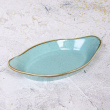 Форма для запекания керамическая "Tiffany Blue" 23*13*4,3см