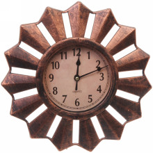 Часы настенные "Помпеи" D25см бронза 8835