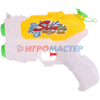 Водяной пистолет "Супер-игра" 17х16,5х3,5 см, микс