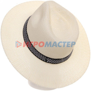 Шляпа мужская "Forester", микс 4 цвета, р58, ширина полей 10см
