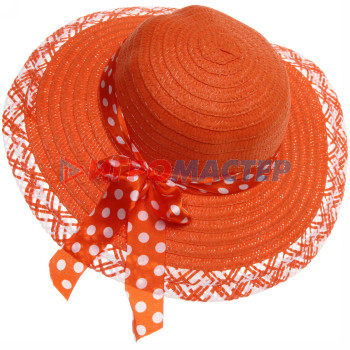 Шляпа женская с широкими полями "TiraMiSu- Афина", микс цветов, р58, ширина полей 10 см