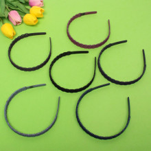 Ободок для волос пластиковый "Province - Mia", лепестки, микс 6 цветов, 1,5 см