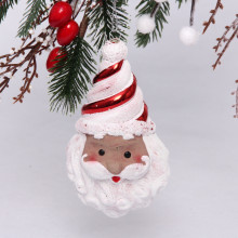 Ёлочная игрушка "Сказочный Дед Мороз" 7*5,5*12 см, красный