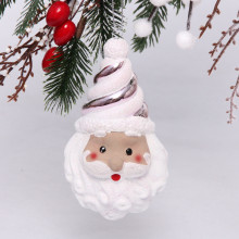 Ёлочная игрушка "Сказочный Дед Мороз" 7*5,5*12 см, розовый