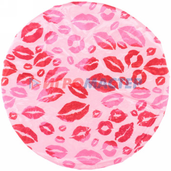Шапочка для душа "Ультрамарин - Bliss Поцелуй", d-24 см (двухсторонняя, внутренний слой EVA)