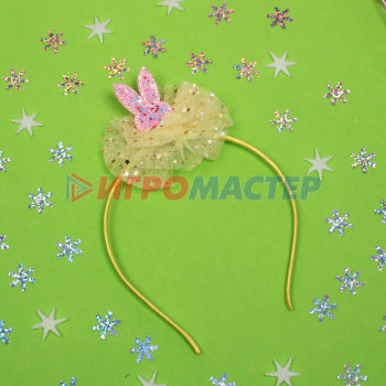 Ободок для волос детский "Little lady - Emily", микс 6 цветов, 6*3см
