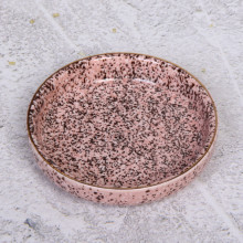Тарелка керамическая "Pink Stone" 9,9*2,2см