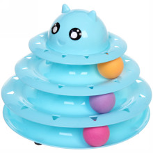Интерактивная игрушка для кошки "Инопланетянин" 25*19см цвет голубой Ultramarine