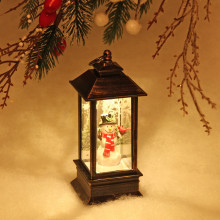 Сувенир с подсветкой Christmas "Снеговичок" 12,5*5,5*5 (3хAG13)