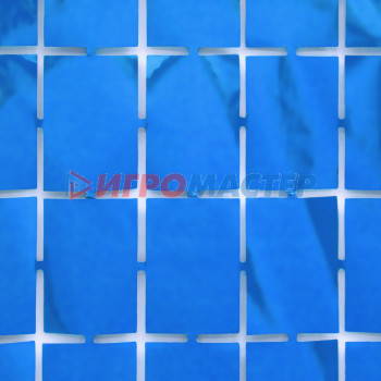 Занавес фольгированный "Прямоугольник" ш1м, в2м (глянец), синий