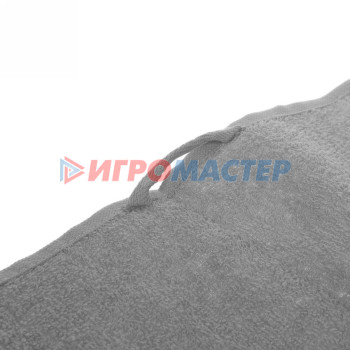 Полотенце махровое 70*140см "LUNA" цвет серый 10330 плотность 360гр/м2 с петелькой-подвесом