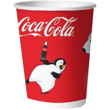 Набор бумажных стаканов 6шт 330мл "Мишки-1, Coca-Cola"