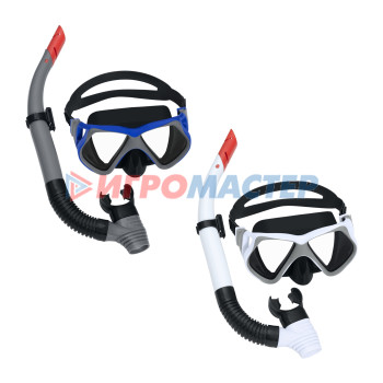 Маски, трубки, ласты, наборы для ныряния Набор для подводного плавания от 14 лет Dominator Pro: маска,трубка Bestway (24069)