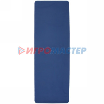 Коврик для йоги "Мандала" 183*61*06 см (ТРЕ), синий
