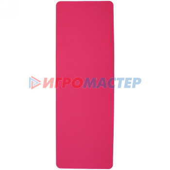 Коврик для йоги "Мандала" 183*61*06 см (ТРЕ), розовый