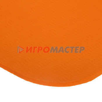 Коврик для йоги "Мандала" 183*61*06 см (ТРЕ), оранжевый