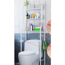 Полка-стеллаж для туалетной и ванной комнаты 0090
