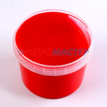 « Слайм –Плюх» красный, контейнер, 500 гр., кор. 10 шт.
