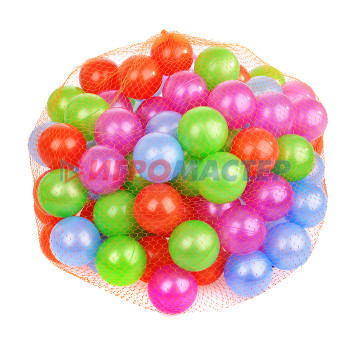 Мячи детские Шарики d6см 100шт. (в сетке)