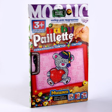 Набор для творчества «Baby Paillette» Мишка с сердечком