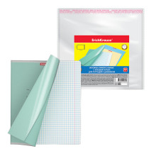 Набор пластиковых обложек Fizzy Clear для тетрадей и дневников, с клеевым краем, 212х39