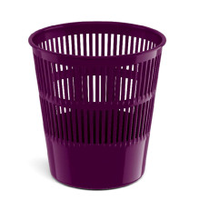 Корзина для бумаг сетчатая пластиковая Marsala, 9л, фиолетовая