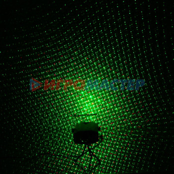 Световой прибор Лазер 1 рисунок (красный/зеленый), (220V)