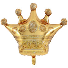 Шар фольгированный 77*73 см "Корона Великолепия", золото