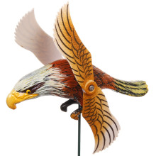 Фигура на спице "Орел" 14*40см с крутящимися крыльями для отпугивания птиц