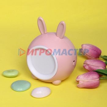 Светильник "Marmalade-Cute rabbit" LED цвет розовый USB