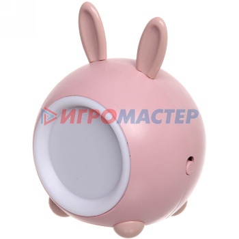 Светильник "Marmalade-Cute rabbit" LED цвет розовый USB