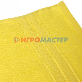Полотенце махровое 50*80см "Comfort" цвет желтый 01040 плотность 300гр/м2