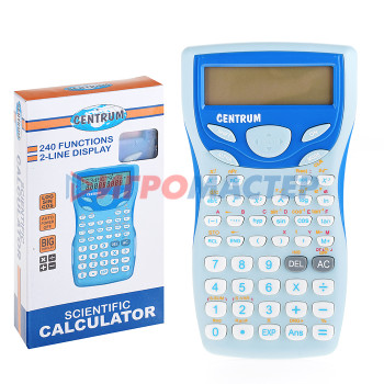 Калькуляторы Калькулятор Научный 160x87x25мм, 2xAAA батарейки( в комплект не входят)