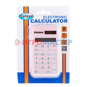 Калькуляторы Калькулятор карманный 8и разрядный, 105x57x12 мм. в комплект входит батарейка