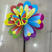 Ветрячок "Сказочный цветок" d-22 см, 49 см в ассортименте