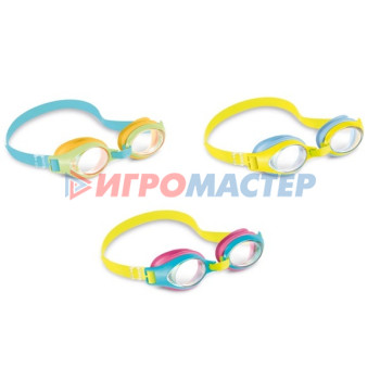 Аксессуары для плавания в бассейне (очки, шапочки и т.д) Очки для плавания от 3-х лет Junior Intex (55611)