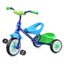 Велосипед трехколесный Rocket, колеса EVA 10&quot;/8&quot;, цвет синий