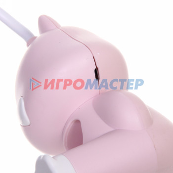 Светильник настольный "Marmalade-Кот Томас" LED 28*8,5*8см USB 2W 5V, Розовый