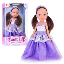 Кукла LS900-15 &quot;Марианна&quot; в фиолетовом платье, в коробке