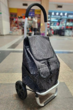 Тележка хозяйственная с сумкой (100*40*35см, колеса 21см,грузоподъемность до50 кг) SYD100B-4